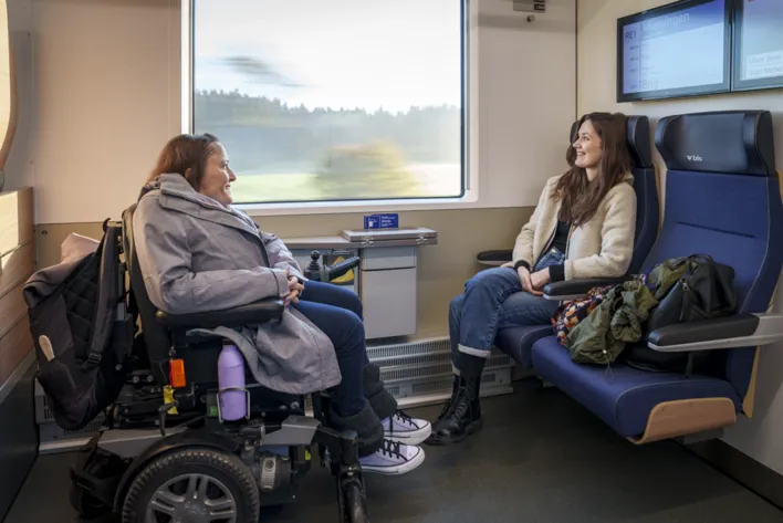 SBB Swiss train seating
