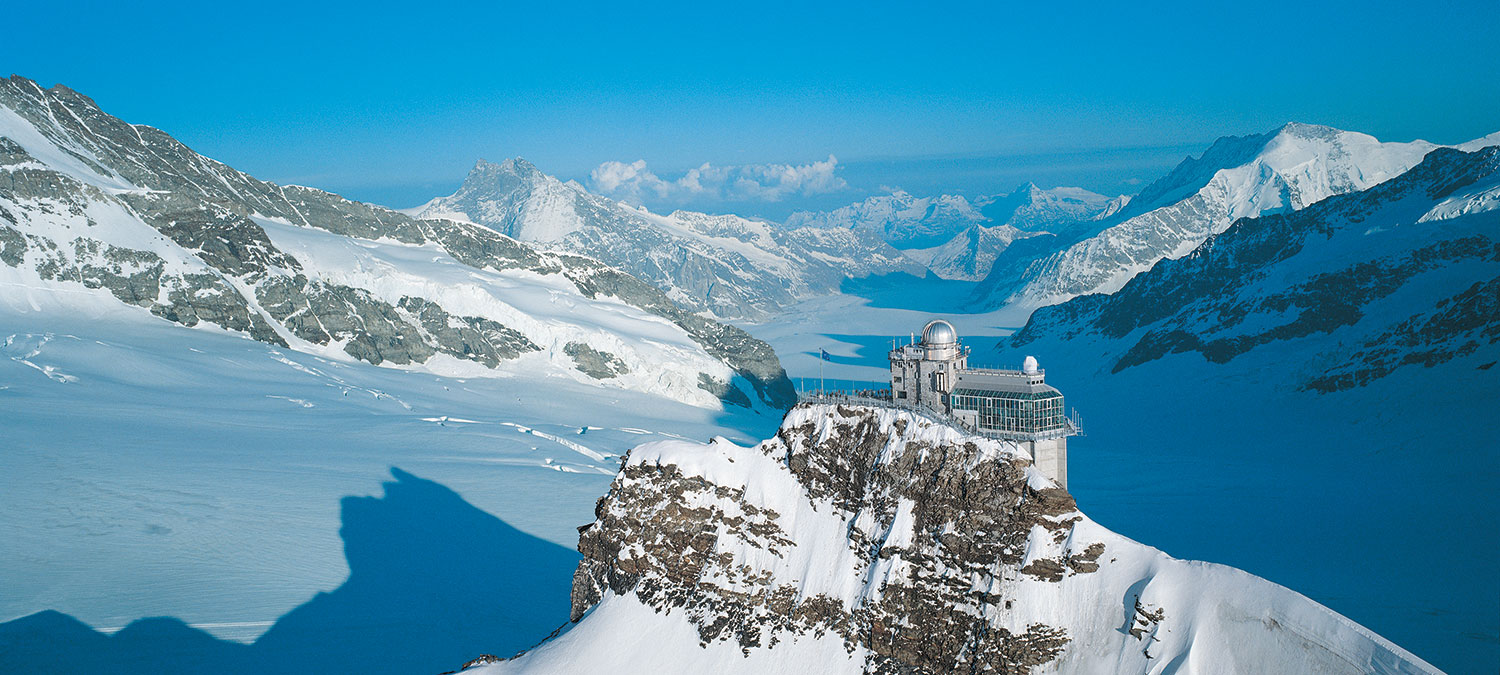 Visit Jungfraujoch on Switzerland travel with swiss pass