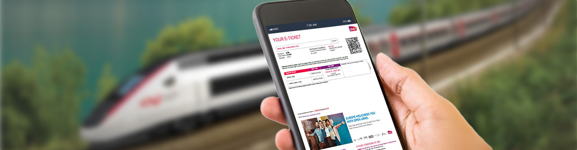 Book European Train Tickets Online