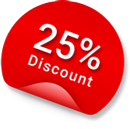 November Sale 25% Discount
